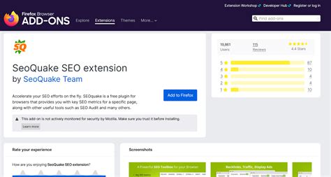 seo quake firefox extension|12 Best Firefox Extensions and Add.